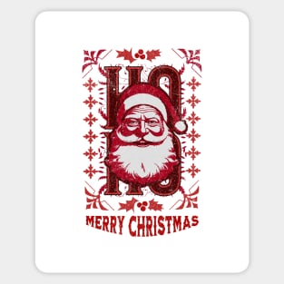 vintage Santa Claus face Sticker